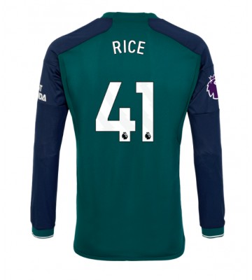 Arsenal Declan Rice #41 Tredjetröja 2023-24 Långärmad